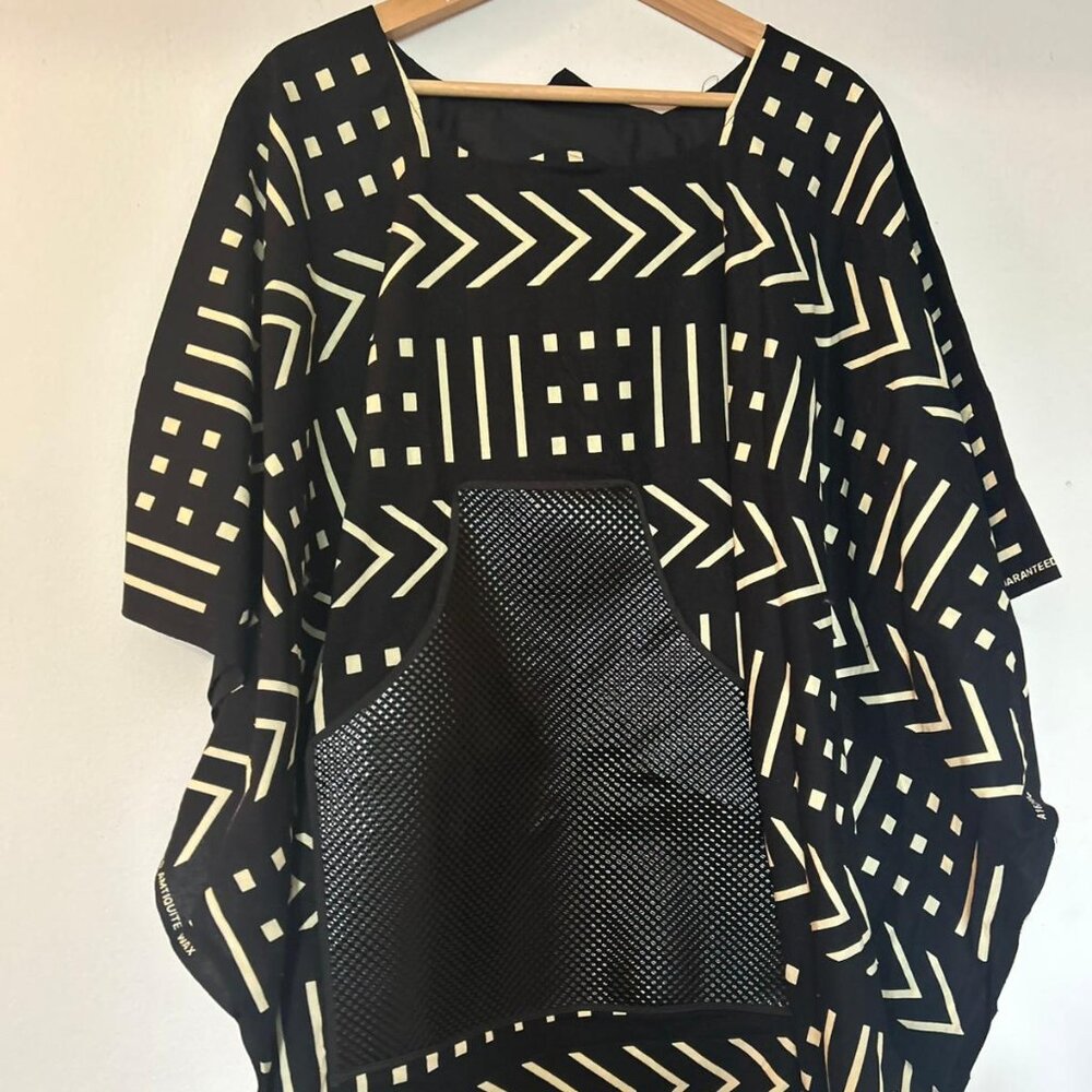 Kaftan Masculin en Tissu Graphique